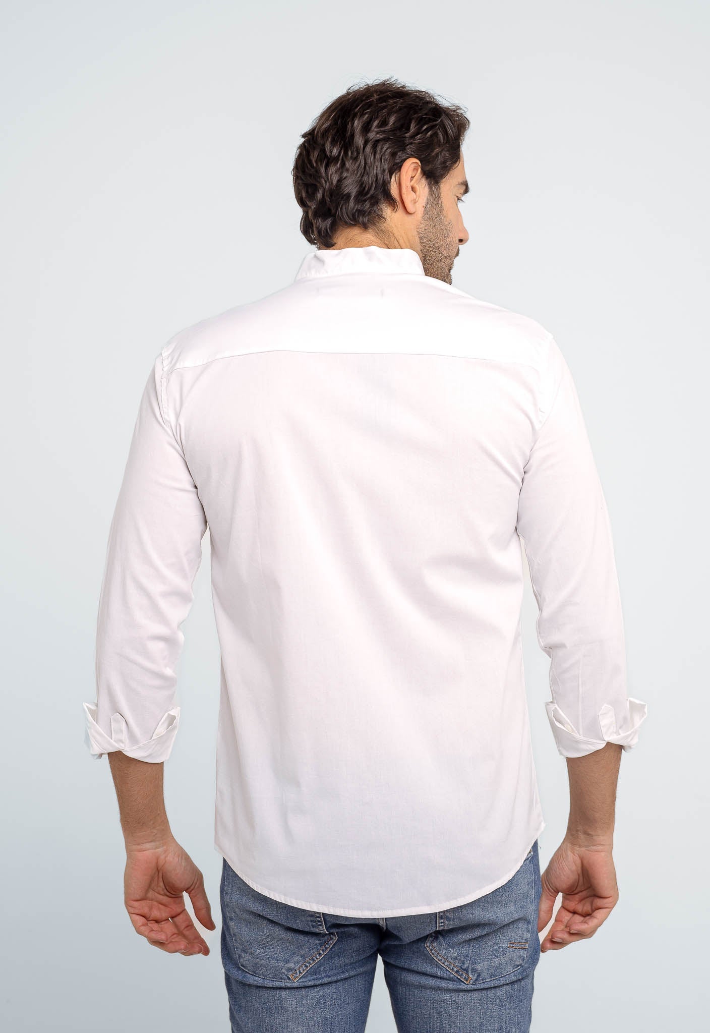 Camisa Scavo ml Slim Gola Padre - Live - Henri Store