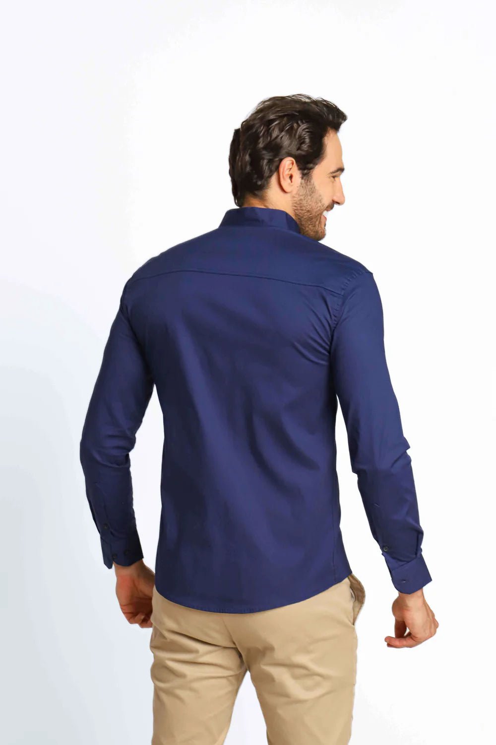 Camisa Scavo ml Slim Gola Padre - Live - Henri Store