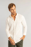 Camisa Sergio K em Linho Manga Longa - Henri Store