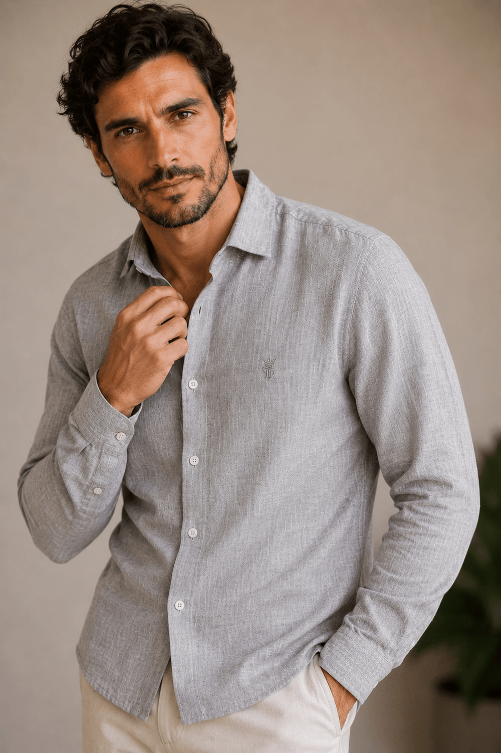 Camisa Sergio K Linho ML - Henri Store