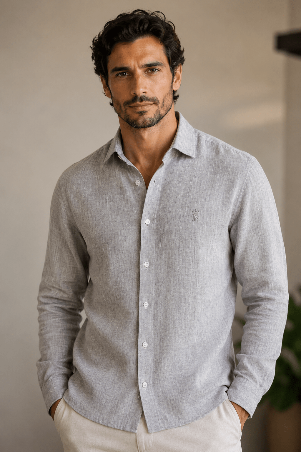 Camisa Sergio K Linho ML - Henri Store