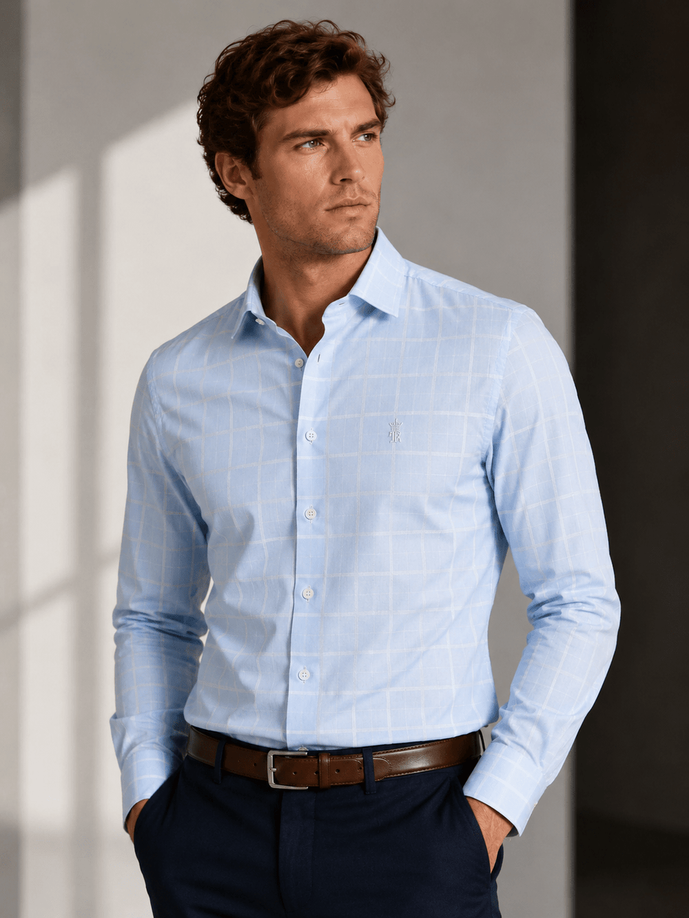 Camisa Sergio K Manga Longa TME Square - Henri Store
