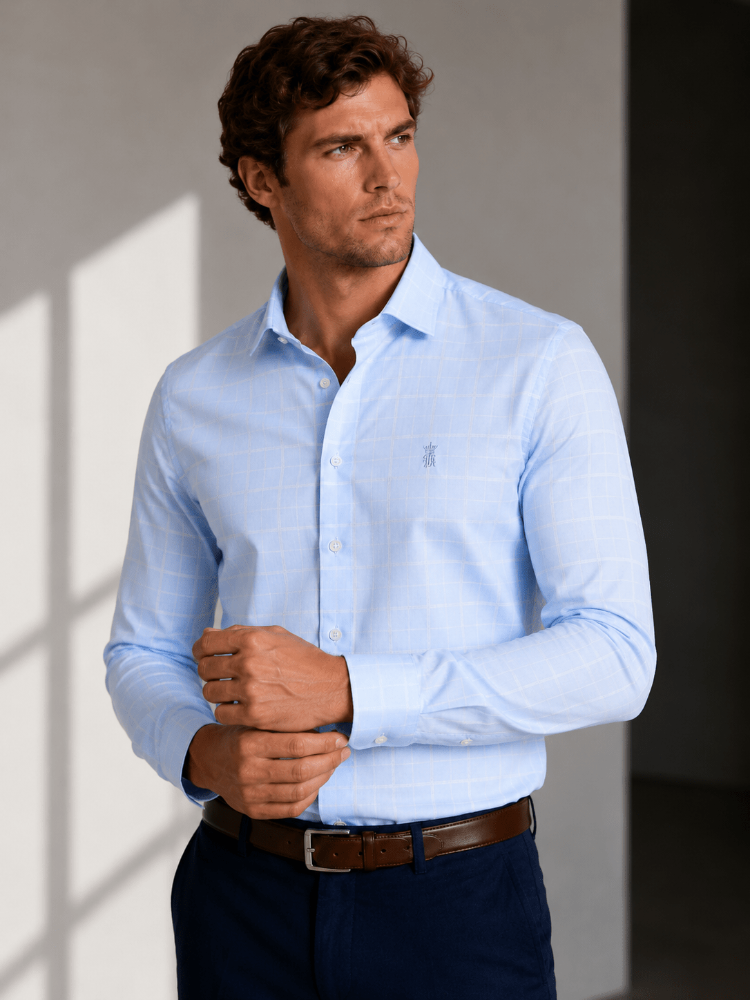 Camisa Sergio K Manga Longa TME Square - Henri Store
