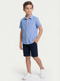 Camisa Sergio K MC Linho Infantil - Henri Store