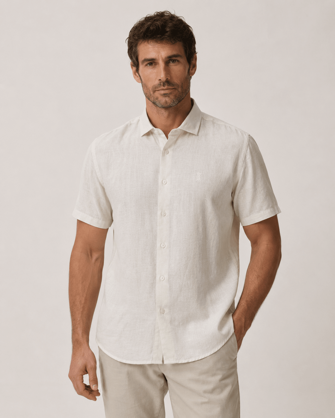 Camisa Sergio K MC Linho SK - Henri Store
