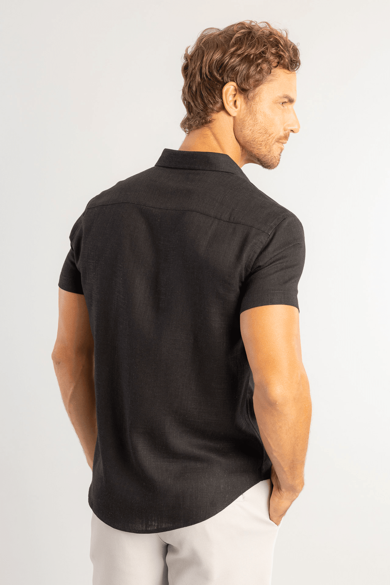 Camisa Sergio K MC Linho - Henri Store