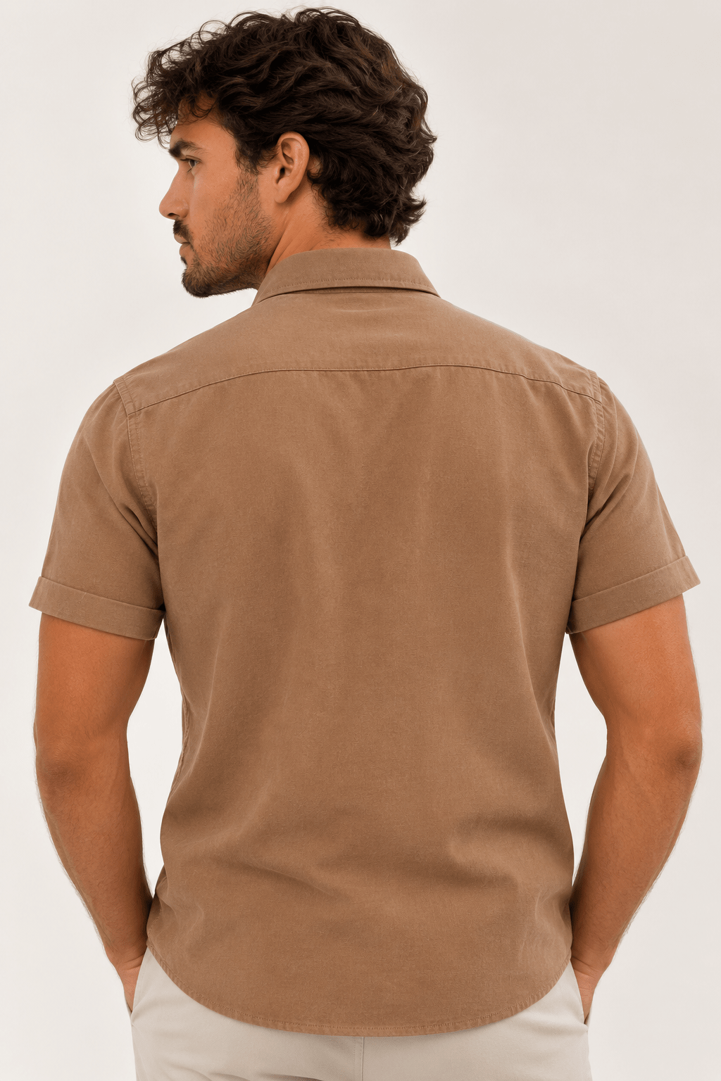 Camisa Sergio K MC Lyocell Stoned - Henri Store