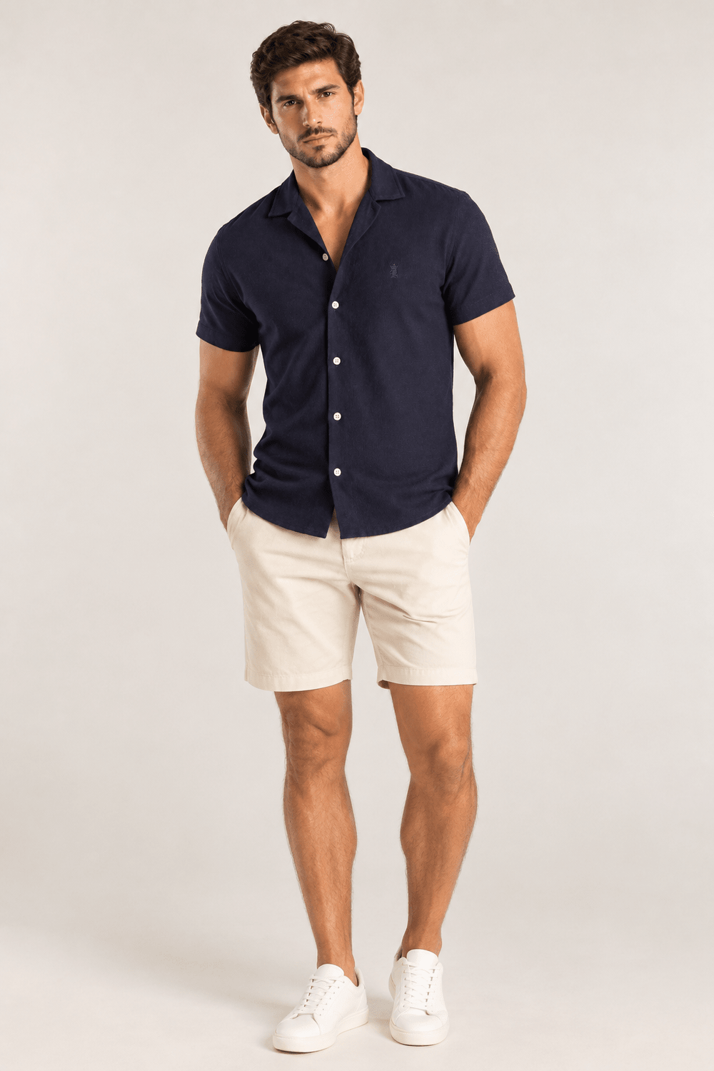 Camisa Sergio K MC Texture - Henri Store