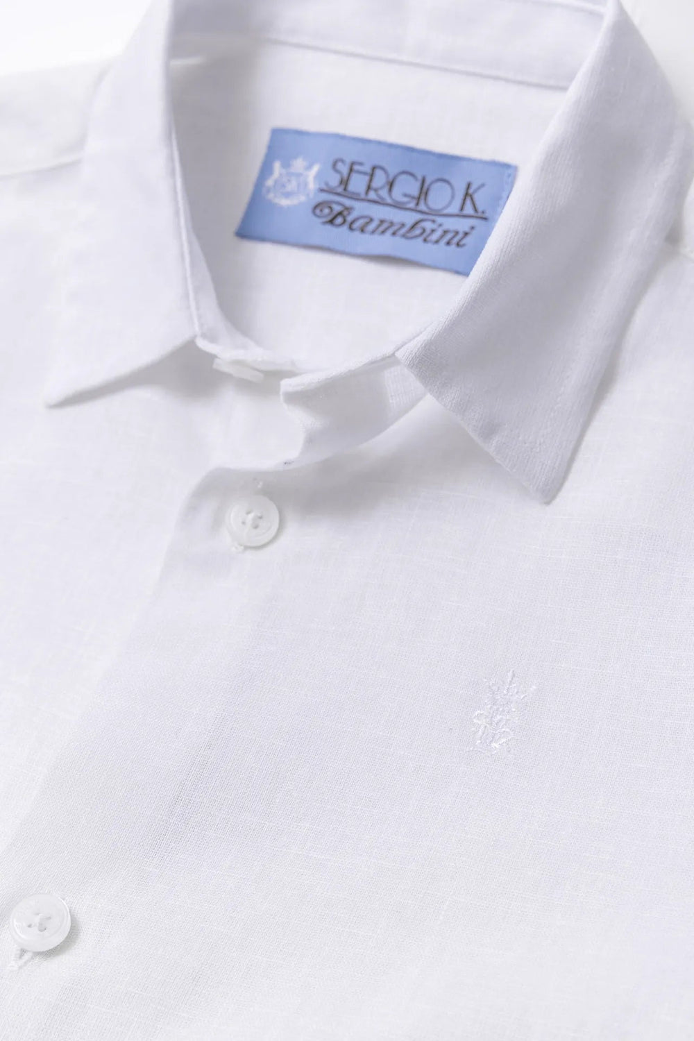 Camisa Sergio K ML Linho Infantil - Henri Store