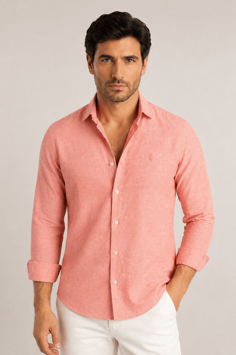 Camisa Sergio K ML Linho SK - Henri Store