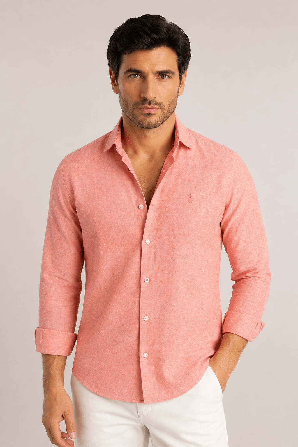 Camisa Sergio K ML Linho SK - Henri Store