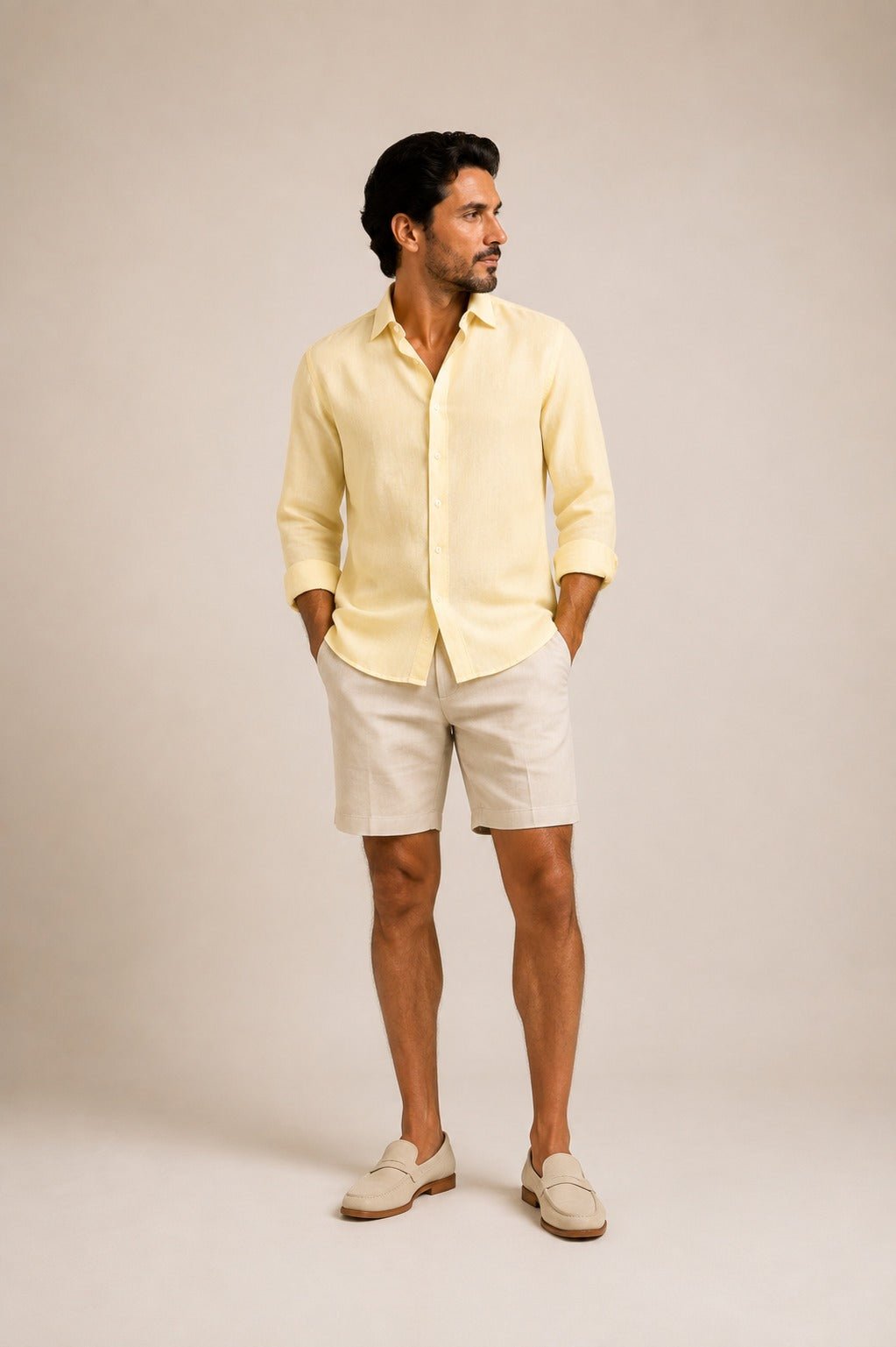 Camisa Sergio K ML Linho SK - Henri Store
