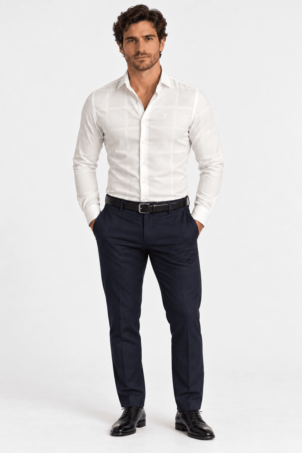 Camisa Sergio K ML Maquineta TME Big Quadros - Henri Store