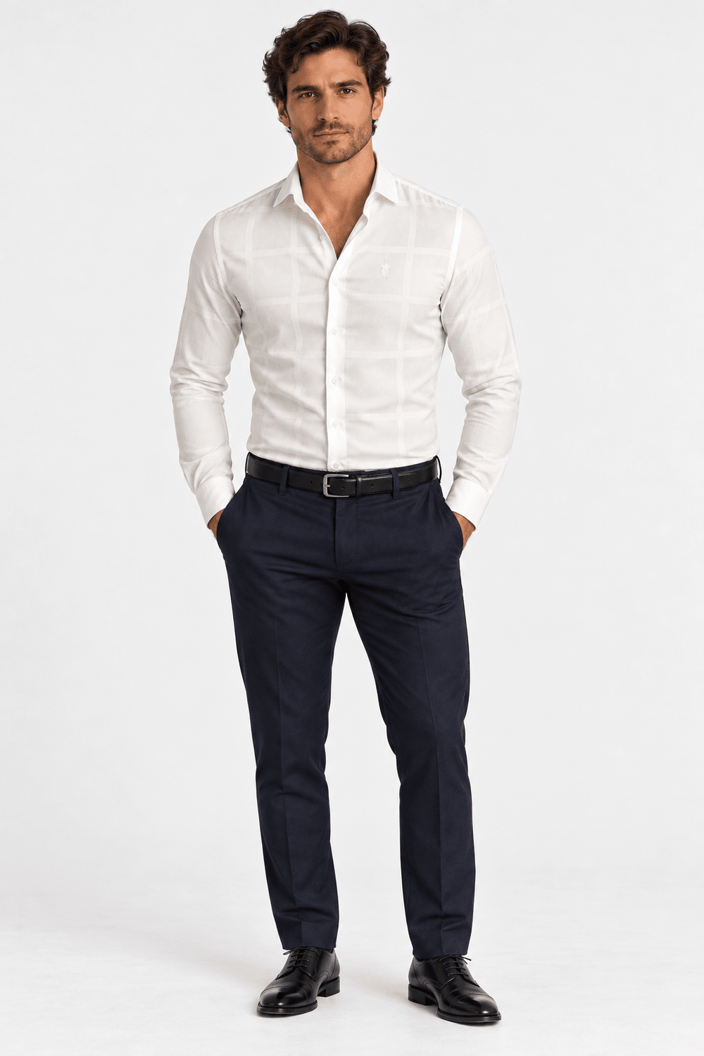 Camisa Sergio K ML Maquineta TME Big Quadros - Henri Store