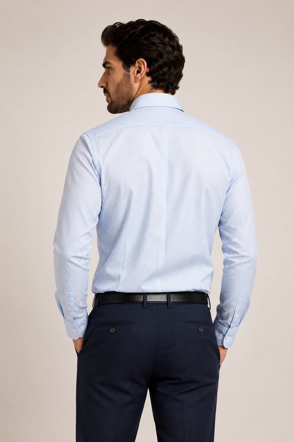 Camisa Sergio K ML Oxford Button Mini Listras - Henri Store