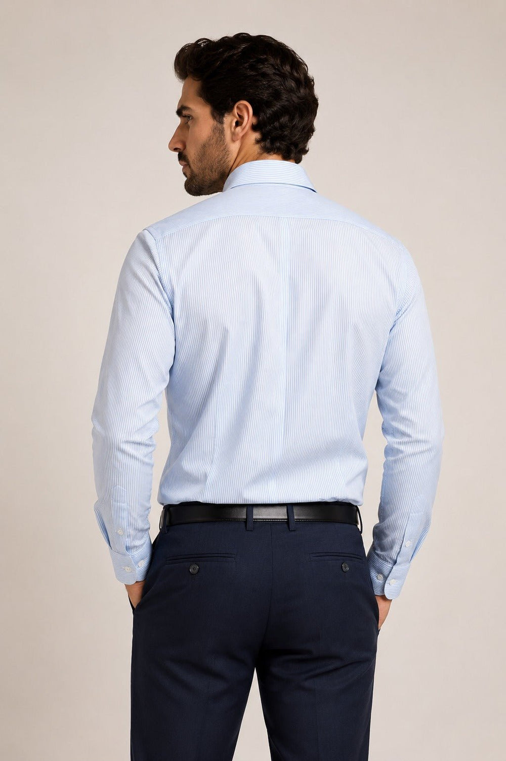 Camisa Sergio K ML Oxford Button Mini Listras - Henri Store