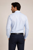 Camisa Sergio K ML Oxford Button Mini Listras - Henri Store