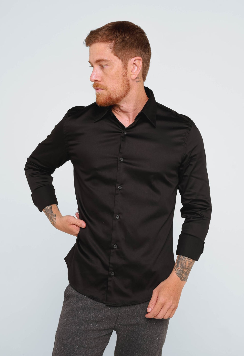 Camisa Sergio K ML Silver - Henri Store