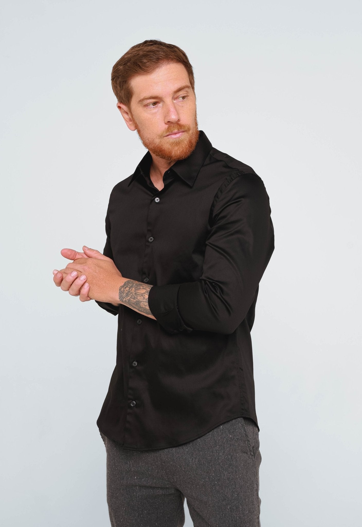 Camisa Sergio K ML Silver - Henri Store
