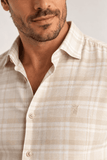 Camisa Sergio K ML Slub Xadrez - Henri Store