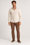Camisa Sergio K ML Slub Xadrez - Henri Store