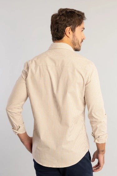 Camisa Sergio K ML Vichy Bicolor - Henri Store