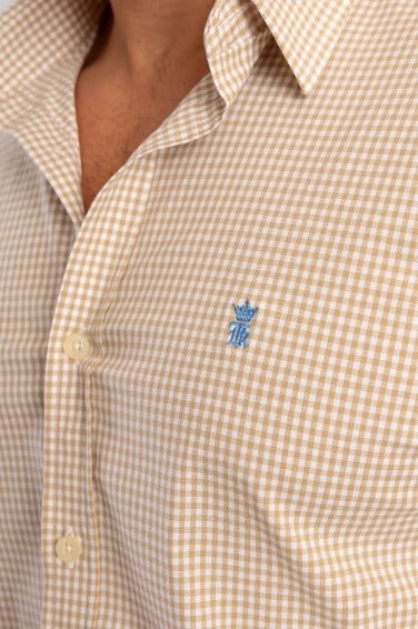 Camisa Sergio K ML Vichy Bicolor - Henri Store