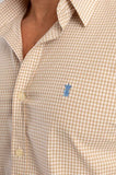 Camisa Sergio K ML Vichy Bicolor - Henri Store