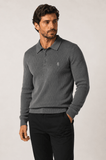 Camisa Sergio K Polo ML Tricot Canelado - Henri Store
