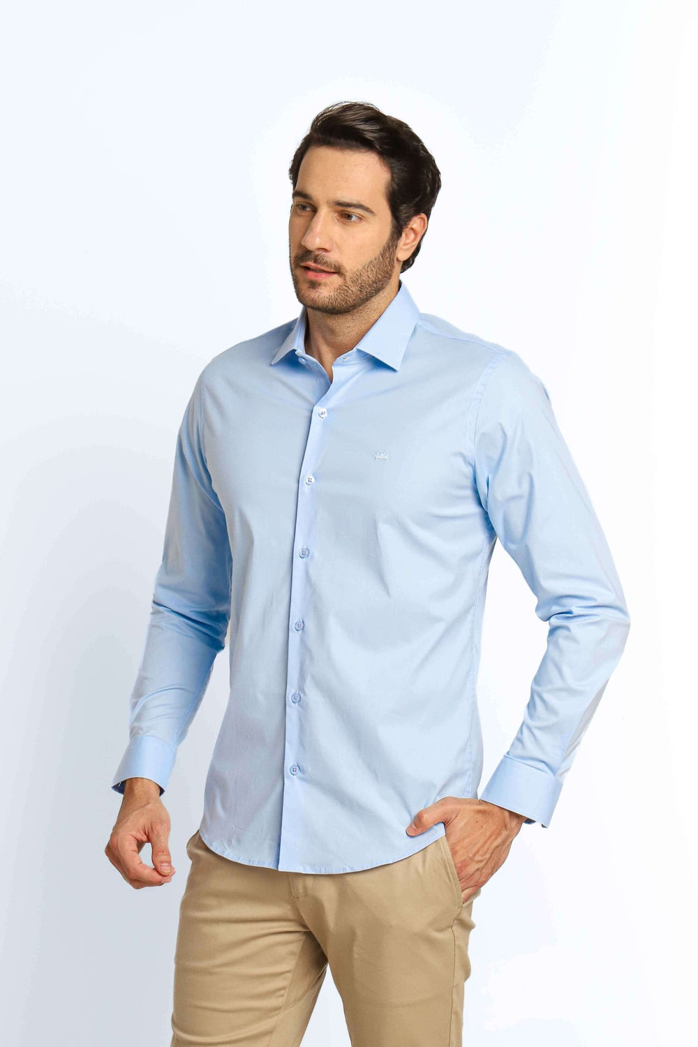 Camisa Social Slim em Tricoline Dom Henrico - Henri Store