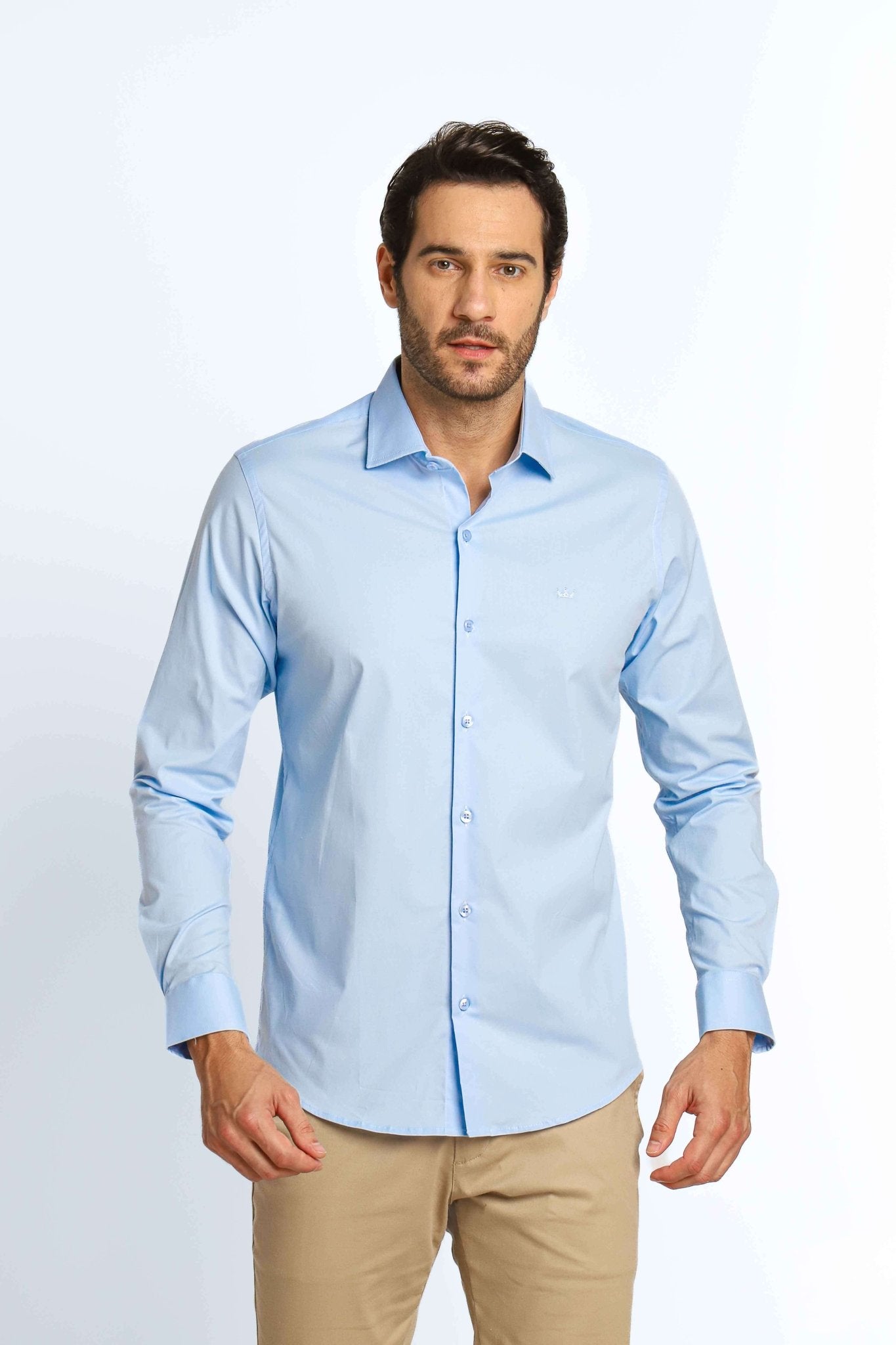 Camisa Social Slim em Tricoline Dom Henrico - Henri Store