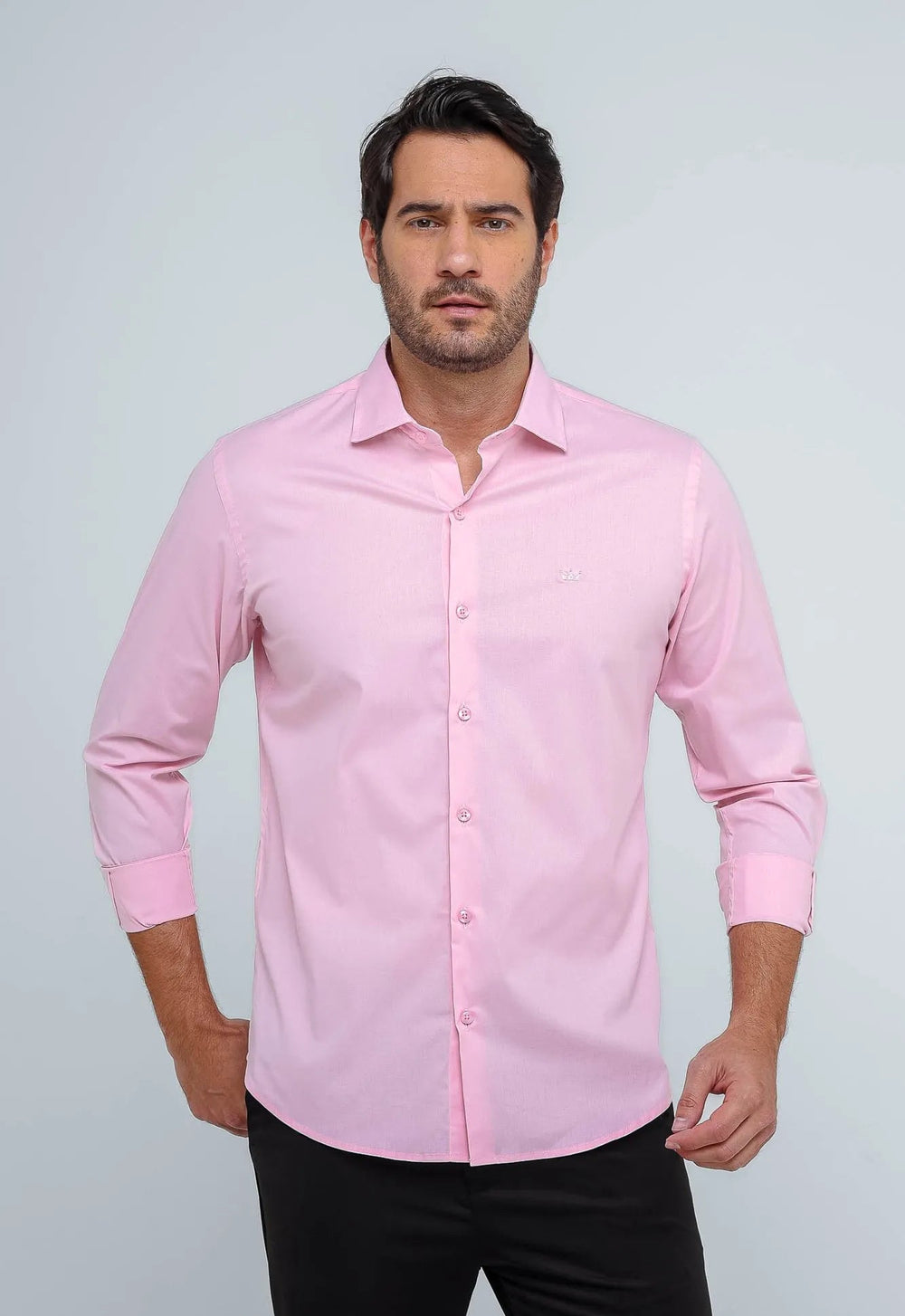 Camisa Social Slim em Tricoline Dom Henrico - Henri Store