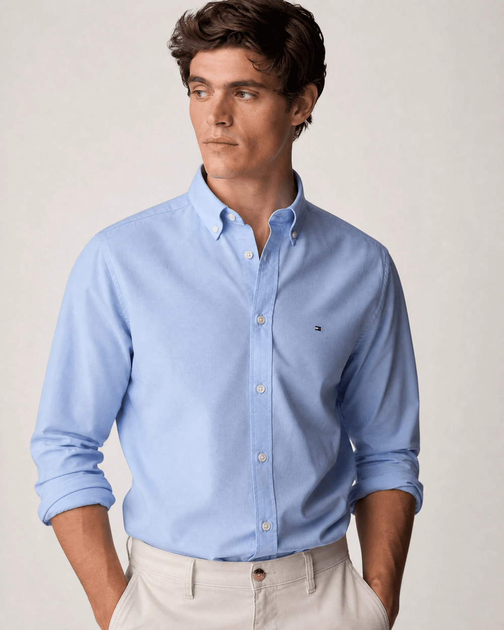 Camisa Tommy Hilfiger Mc Regular Fit Classic - Live - Henri Store