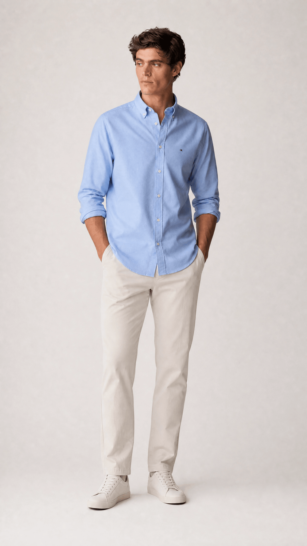 Camisa Tommy Hilfiger Mc Regular Fit Classic - Live - Henri Store