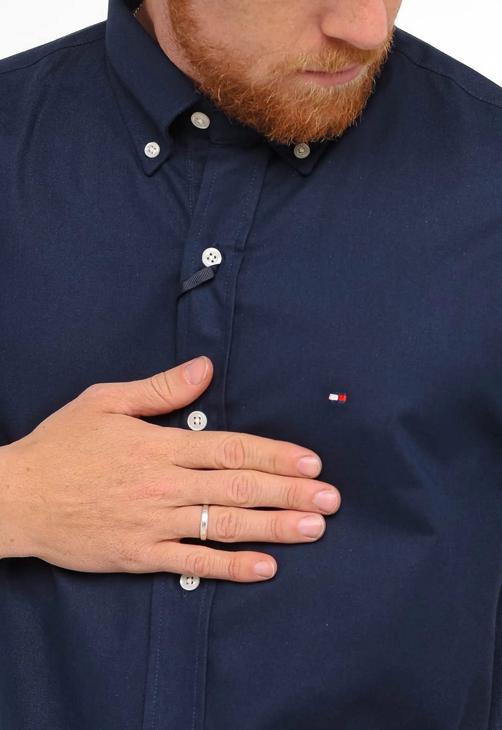Camisa Tommy Hilfiger Mc Regular Fit Classic - Live - Henri Store