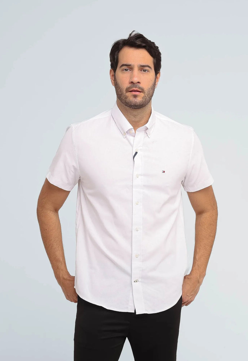 Camisa Tommy Hilfiger Mc Regular Fit Classic - Live - Henri Store
