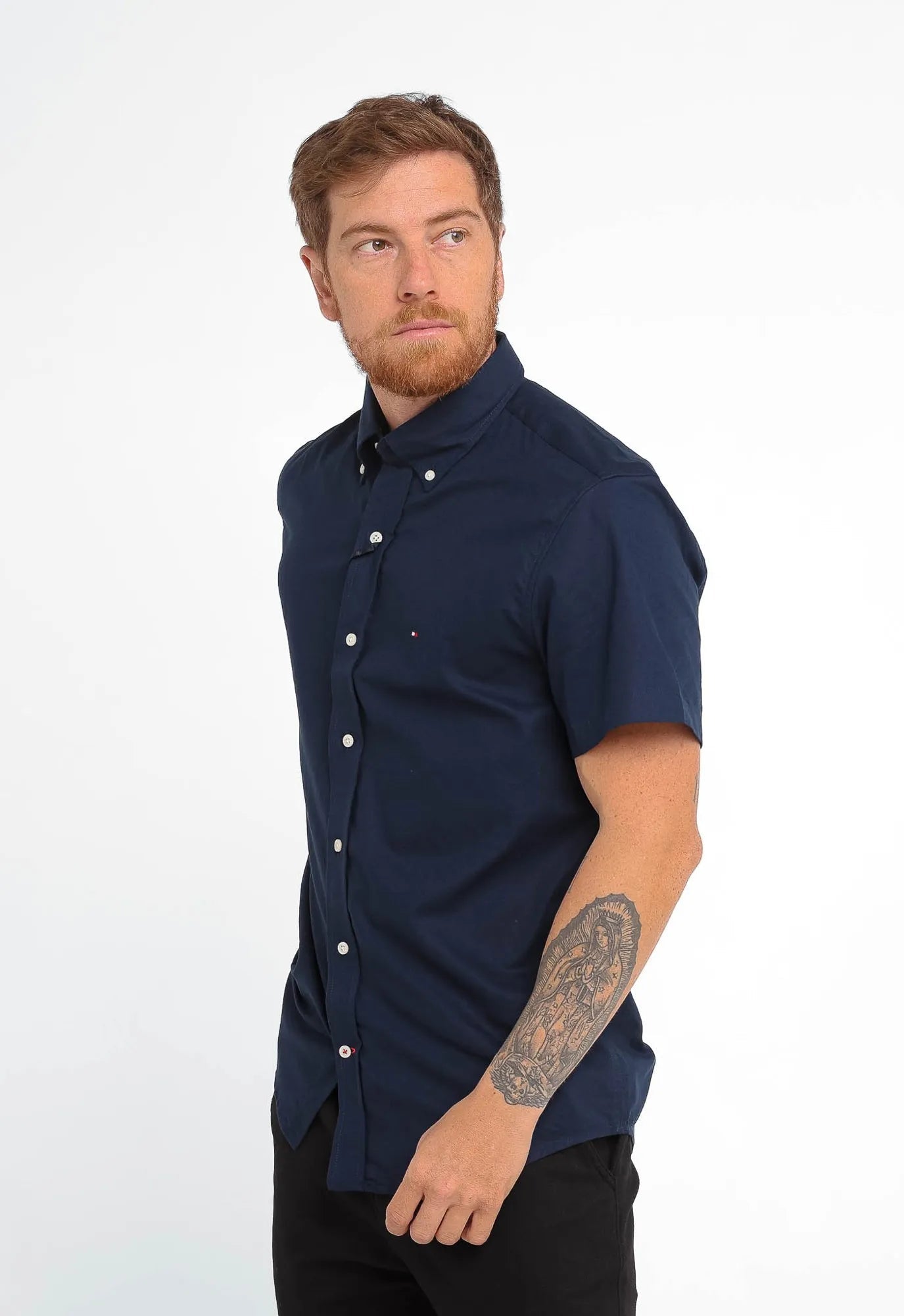 Camisa Tommy Hilfiger Mc Regular Fit Classic - Live - Henri Store
