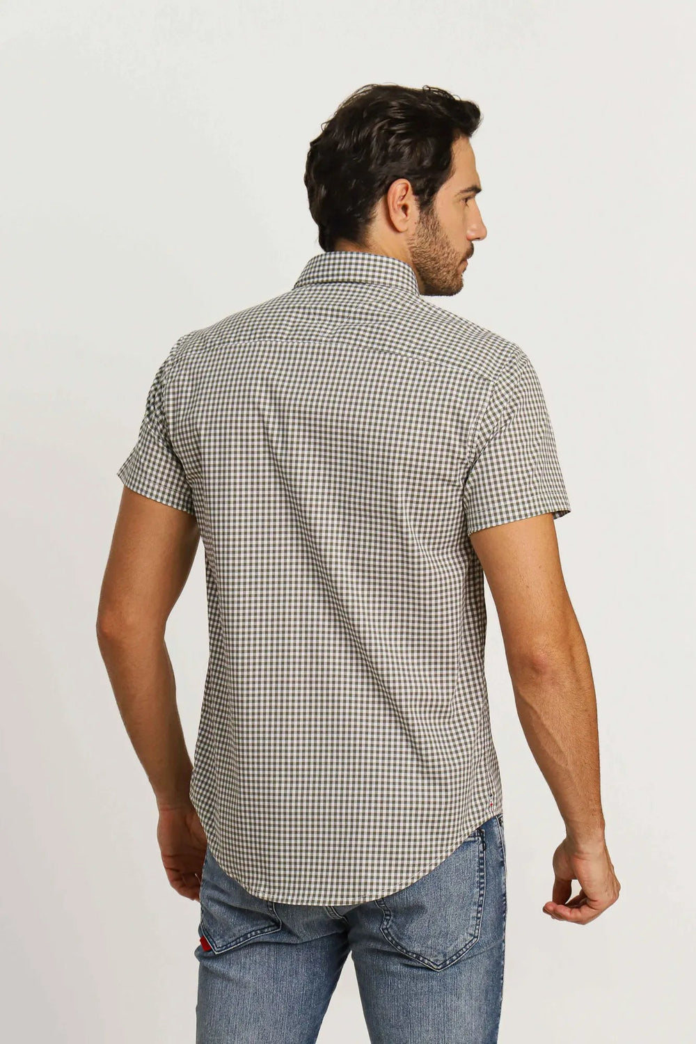 Camisa Tommy Hilfiger Mc Regular Fit Xadrez - Sale - Henri Store