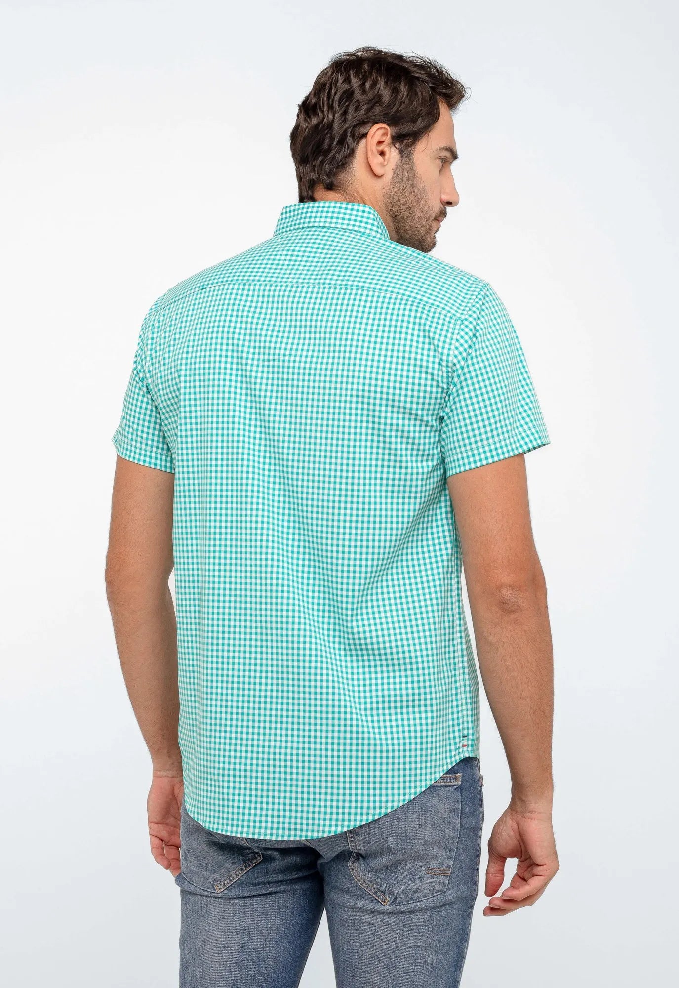 Camisa Tommy Hilfiger Mc Regular Fit Xadrez - Sale - Henri Store