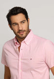 Camisa Tommy Hilfiger Mc Regular Fit Xadrez - Sale - Henri Store