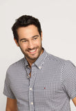 Camisa Tommy Hilfiger Mc Regular Fit Xadrez - Sale - Henri Store