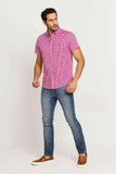 Camisa Tommy Hilfiger Mc Regular Fit Xadrez - Sale - Henri Store