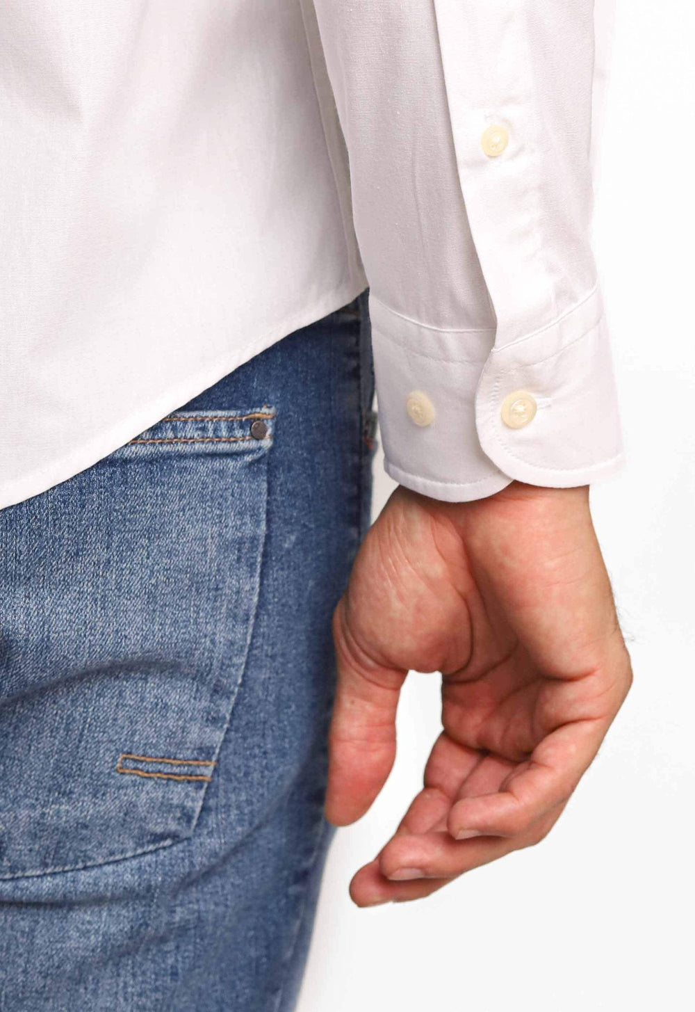 Camisa Tommy Hilfiger Ml Regular Fit Branca - Henri Store