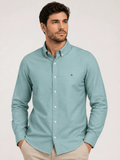 Camisa Tommy Hilfiger ML Regular Fit Classic Collar - Henri Store