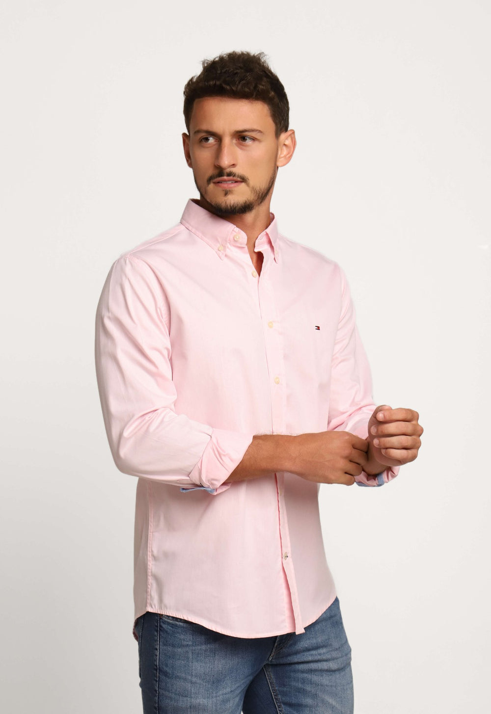 Camisa Tommy Hilfiger Ml Regular Fit Classic - Henri Store