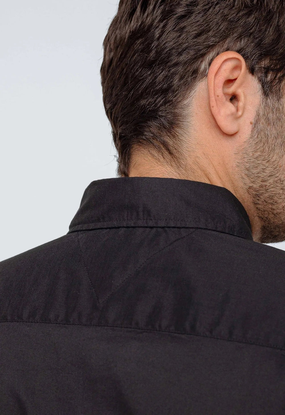 Camisa Tommy Hilfiger ml Regular Fit Flex Poplin Preto - Henri Store