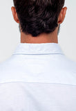 Camisa Tommy Hilfiger ml Regular Fit Oxford Azul Claro - Henri Store