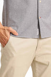 Camisa Tommy Hilfiger ml Regular Fit Oxford Cinza Mescla - Henri Store