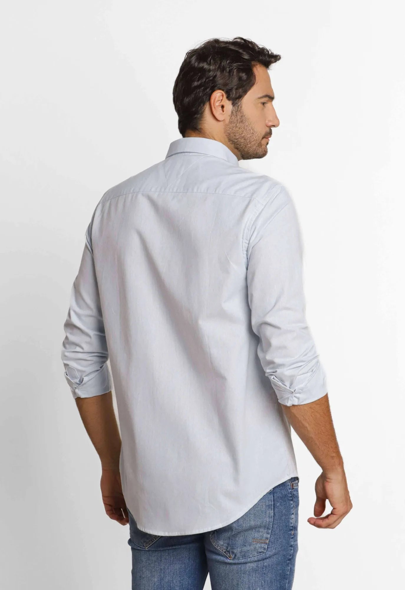 Camisa Tommy Hilfiger ML Regular Fit Oxford - Henri Store