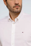 Camisa Tommy Hilfiger ML Regular Fit Oxford - Henri Store